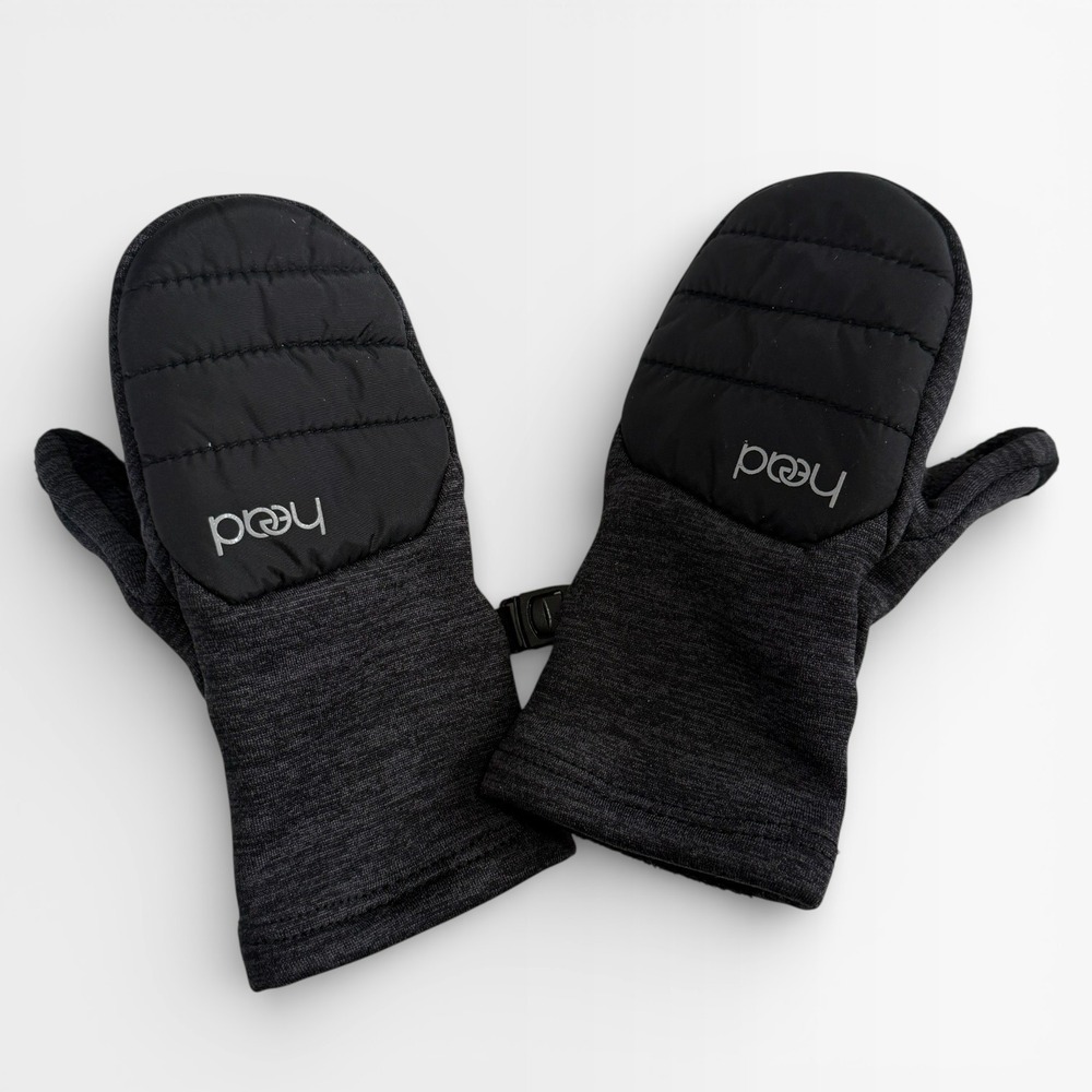 HEAD Kids Black Mittens Gloves Toddler Sz XS Lined Winter Outdoors